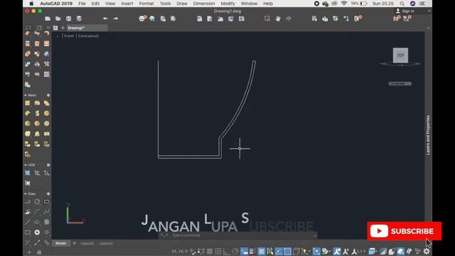 Gambar Mangkok 3D AutoCAD di Macbook - Cuma 2 Menit смотреть онлайн