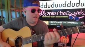 HONEY (ARE U COMING?) - Måneskin (Maneskin) Guitar Tutorial (Beginner Lesson!)
