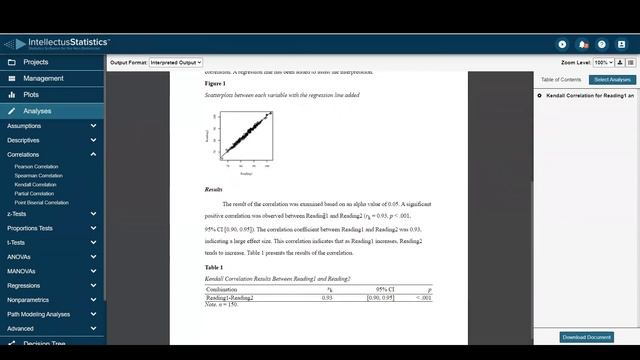 Kendall Correlation смотреть онлайн