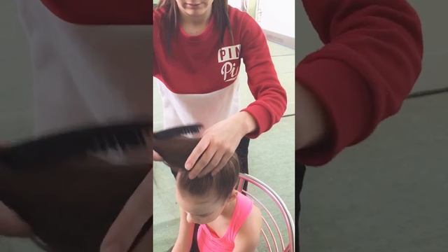 Как сделать гимнастическую шишку на соревнования ) смотреть онлайн