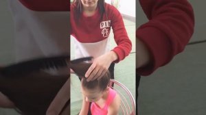 Как сделать гимнастическую шишку на соревнования )