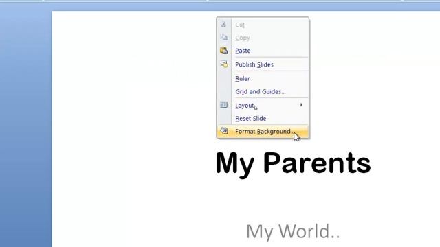 How To Set Transparent Background Picture to All Slides In PowerPoint смотреть онлайн