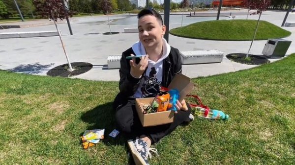 БОКС С АЗИАТСКИМИ СЛАДОСТЯМИ ! ПРОБУЕМ ! ПЕРВОЕ ВИДЕО НА ЮТУБЕ ОТ LENAR_LIVE !