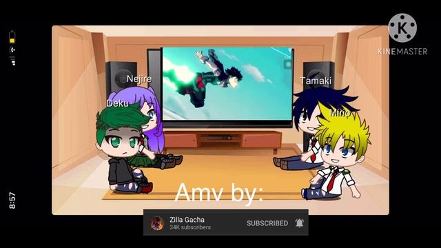 Mha Big 3 + ???? React to For The Glory AMV by Zilla Gacha смотреть онлайн
