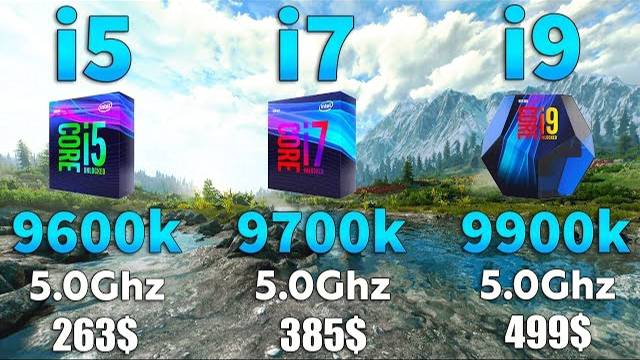Which CPU is Better for Gaming? i5 vs i7 vs i9 смотреть онлайн