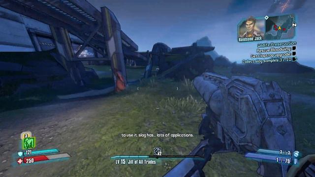 Shooting enough bullets to solve my problems in Borderlands 2 смотреть онлайн