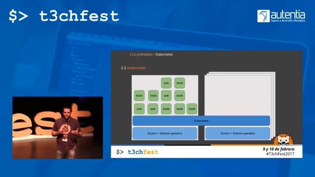 Openstack, Docker, Kubernetes y Openshift para mi abuela - Alfredo Espejel en T3chFest 2017 смотреть онлайн