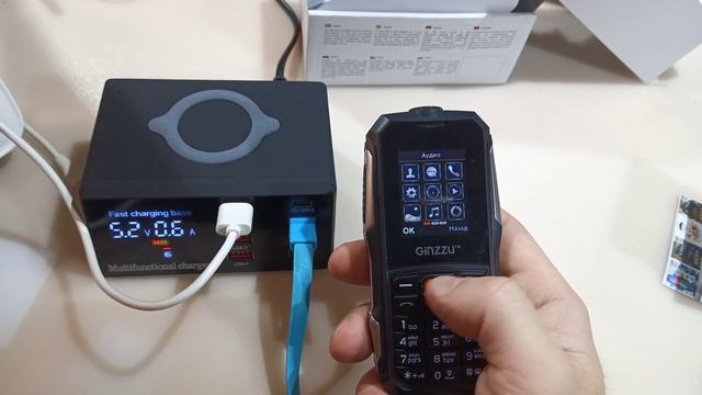 Телефон Ginzzu R50 - за 720р (Ozon) - Кнопочник с водозащитой IP68 смотреть онлайн