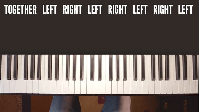 Beginner piano accompaniment pattern every player should learn // Play Piano chords with both hands смотреть онлайн