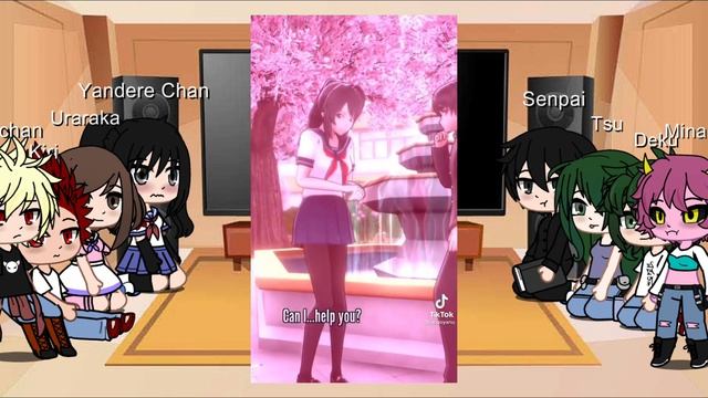 MHA reacts to Yandere Simulator || GCRV || ? warning ⚠️ смотреть онлайн
