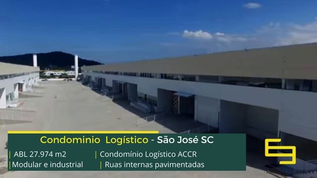 Aluguel De Galpão Em São José SC - Condomínio Logístico ACCR