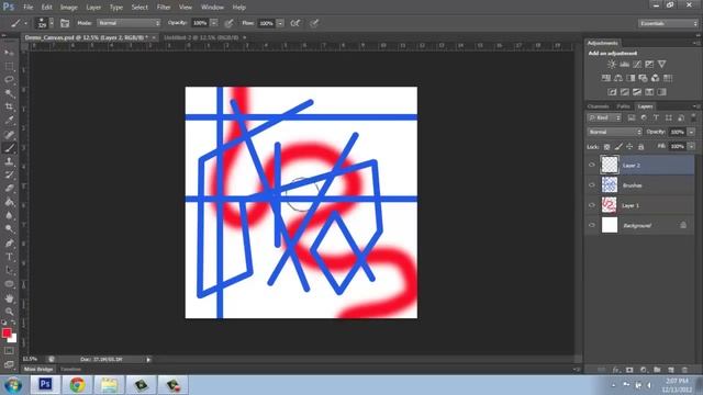 Adobe Photoshop Basics - Part 3 - Brush Tool Intermediate - Brooke Godfrey смотреть онлайн