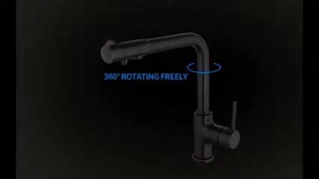 Смеситель для кухни Gappo G4390-10 с подключением фильтра питьевой воды смотреть онлайн