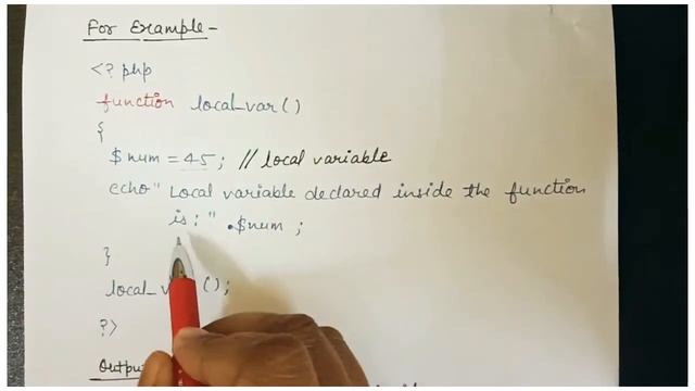 PHP Variable | Declaring Variables in PHP | Scope of PHP Variables and its Types with Example. смотреть онлайн