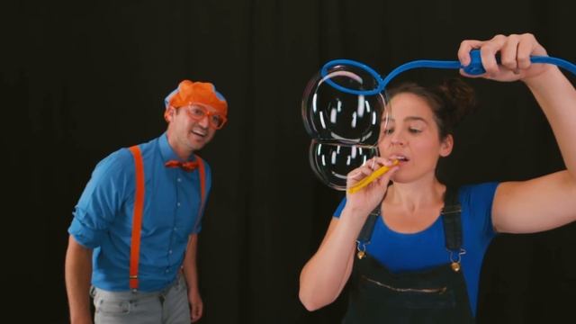 Blippi Learns Shapes And How To Make Big Bubbles | Fun And Educational Videos For Toddlers