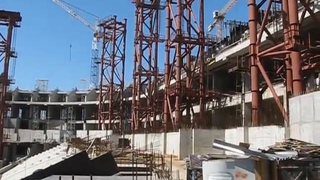 Строительство стадиона "Зенит" смотреть онлайн