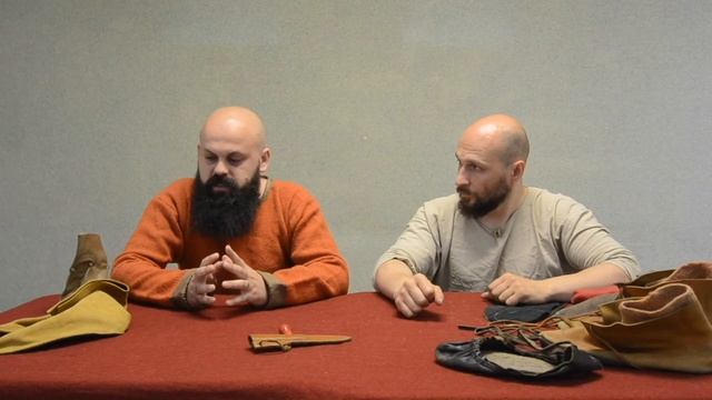 Демонстрационный мастер-класс «Раскрой и пошив кожаной обуви эпохи раннего средневековья» смотреть онлайн