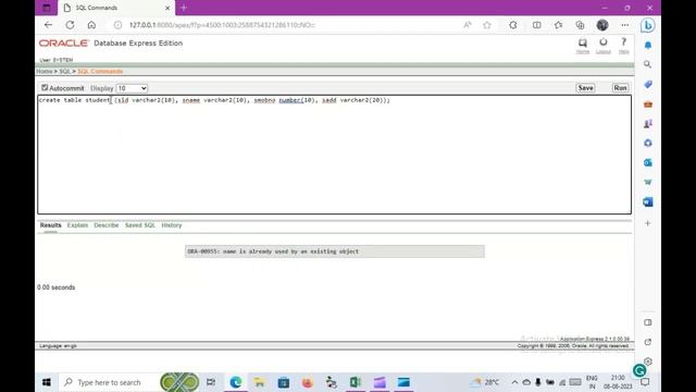 Vid. 1 - Starting with Oracle 10g | Oracle 10g database | Way to create table in Oracle 10g смотреть онлайн