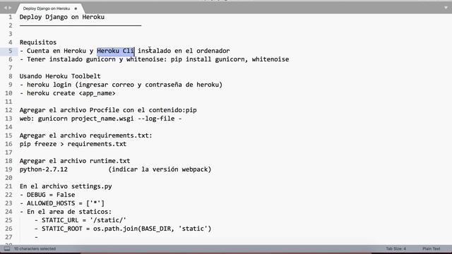 Despliegue de aplicación Django en Heroku смотреть онлайн