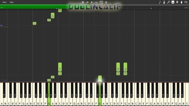 Sonic the Hedgehog 2 - Hill Top Zone Theme Piano Tutorial Synthesia смотреть онлайн
