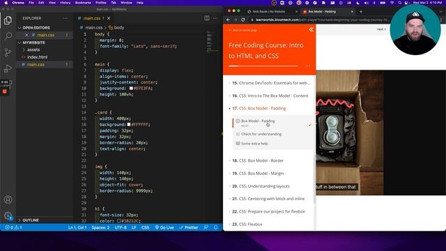 1. Welcome! Learn to build websites with this FREE HTML + CSS course смотреть онлайн