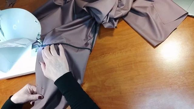 20.4. Как сшить плащ. Разрез.Часть4. смотреть онлайн