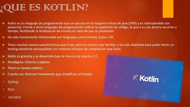 Lenguajes de programación: Go y Kotlin смотреть онлайн