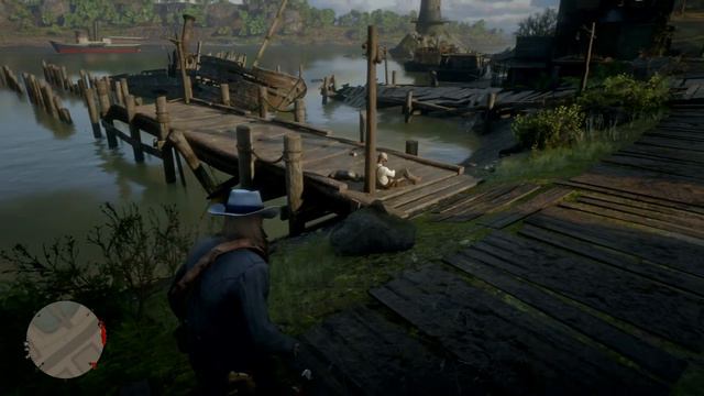 Red Dead Redemption 2 Van Horn Bar NPC смотреть онлайн