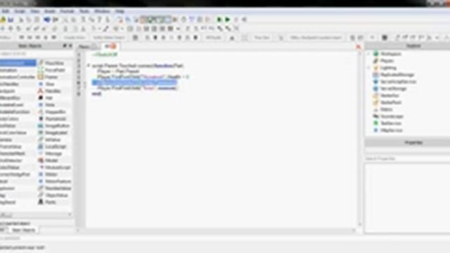 ROBLOX Scripting #1 - .Touched function смотреть онлайн