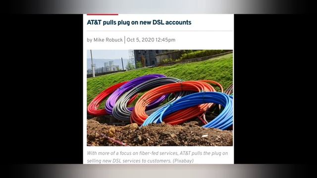 AT&T to discontinue DSL service, end of the DSL era. смотреть онлайн