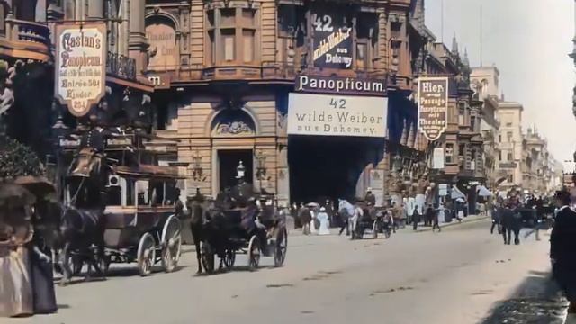 1896 год - Улица Берлина (в цвете) / Berlin смотреть онлайн