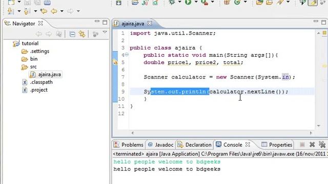 user input & calculator (java tutorial in bangla) смотреть онлайн