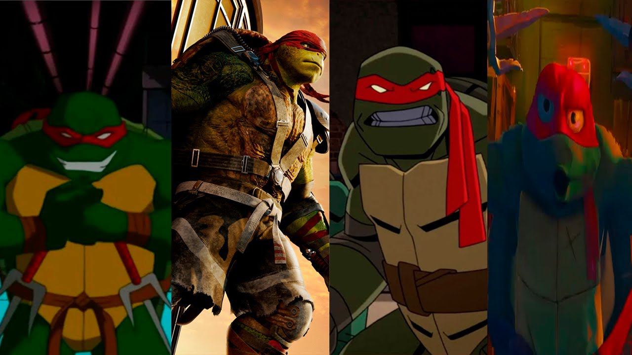 Эволюция Рафаэля в мультфильмах и кино (1987-2023) смотреть онлайн