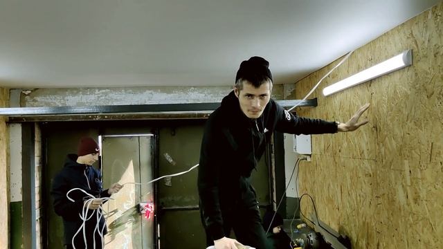 натяжной потолок cold stretch в неотапливаемом гараже. смотреть онлайн