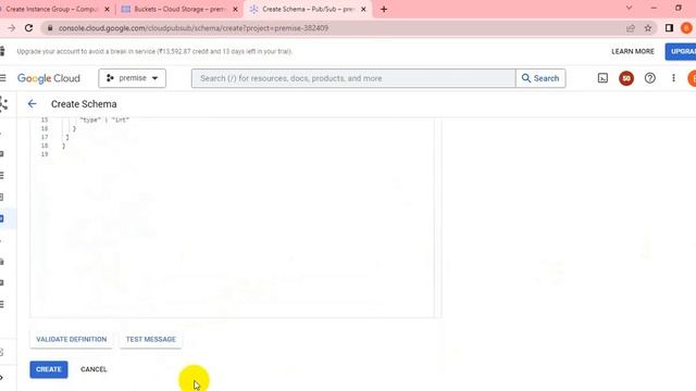 Cloud Dataflow + pub/sub + bigquery | GCP | Schema topic subscription creation - part 1 смотреть онлайн