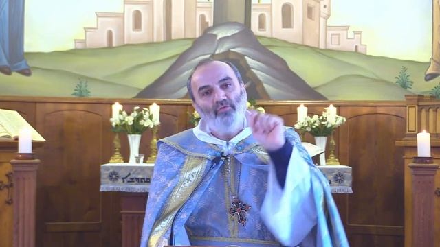 Проповедь ??-ой Литургии. Перевод на русский язык. Ассиро-Халдейская католическая церковь в Тбилиси смотреть онлайн