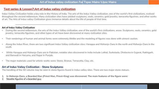 20 1 2024 DAY CLASS 7 Art of Indus valley civilization смотреть онлайн