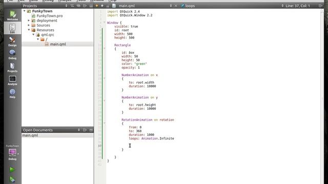 Qt QML - 148 Multiple Animations смотреть онлайн