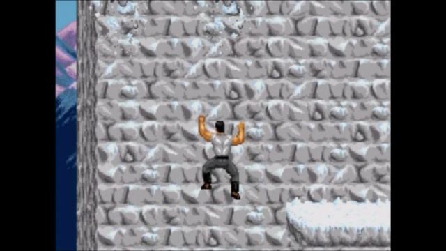 Super Nintendo (Snes) 16-bit Cliffhanger stage 4