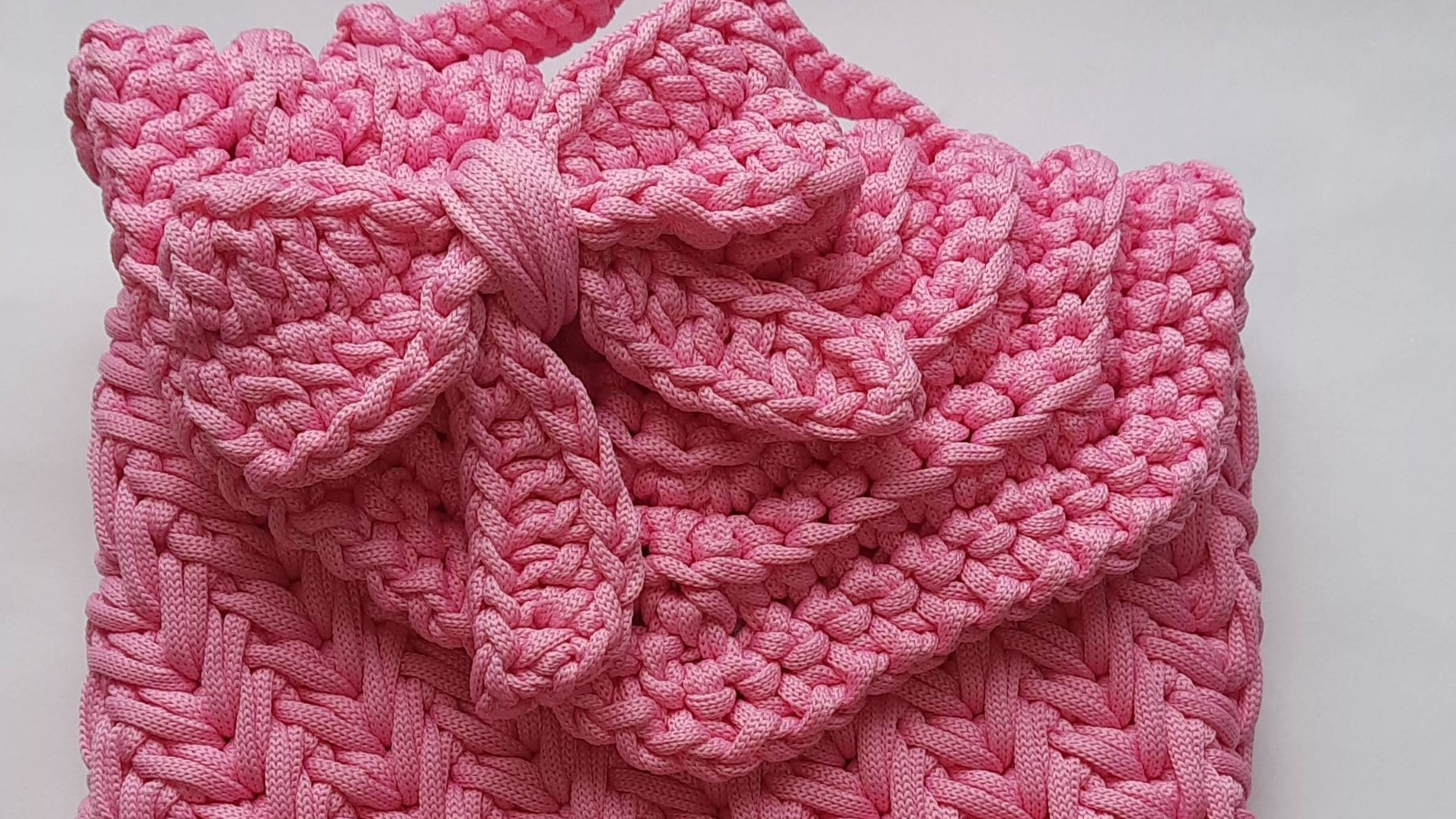 Детский рюкзак с регулируемыми ремешками крючком из шнура Мастер - класс 2024 смотреть онлайн