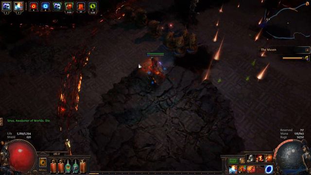 Path of Exile 3.13 Ritual - Ballista Totem Elemental Hit (Hierophant) - Sirus 8 смотреть онлайн