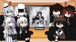 BSD react to Y/N || 1/2 || RUS/ENG || By: Dolloresse || Bungou Stray Dogs x Y/N