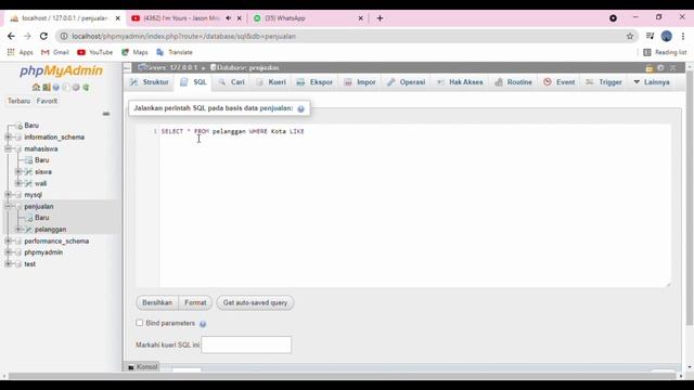 Mengenal Kondisi dalam XAMPP (Like, ASC/DESC, Order By, dan Grub By) смотреть онлайн