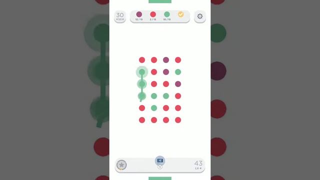 TWO DOTS: Уровень 4 прохождение смотреть онлайн