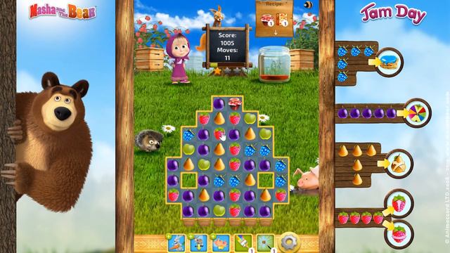 Game Jam Day Masha and The Bear Guide level 55 смотреть онлайн