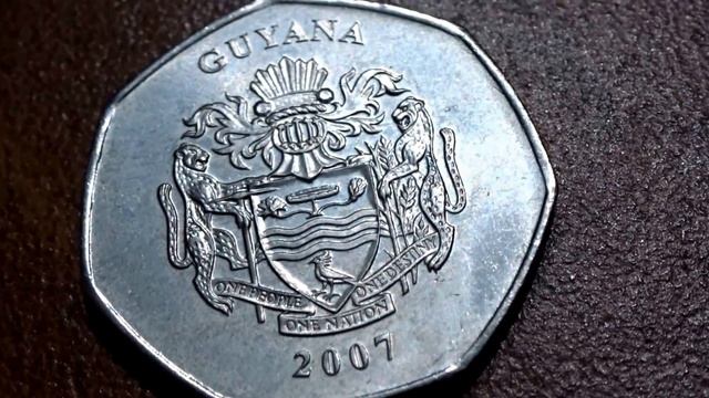 Guyana 10 Dollars Обзор и цена уникальной монеты уникальной страны смотреть онлайн