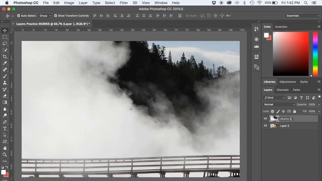 2a Layers Basics PART ONE (Adobe Photoshop CC 2015.5) смотреть онлайн