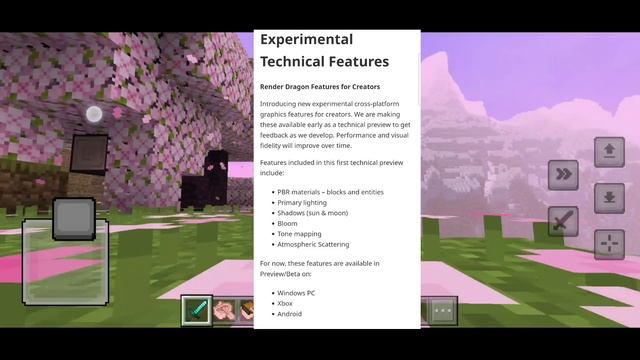 Minecraft Pe 1.20.15 Official Version Released | Minecraft 1.20.15 RENDER DRAGON GRAPHICS UPDATE