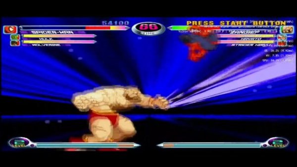 Marvel vs Capcom 2 (PS2) | Mediatek Dimensity 8050 Emulation Test