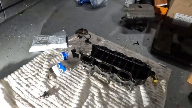 Как сломать Доджа новыми запчастями. Ну и попутно замена вакумника на BMW. смотреть онлайн